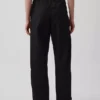 Pantaloni a zampa Easy in popeline