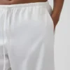 Pantaloni a zampa Easy in popeline