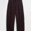 Pantaloni a zampa Easy in popeline
