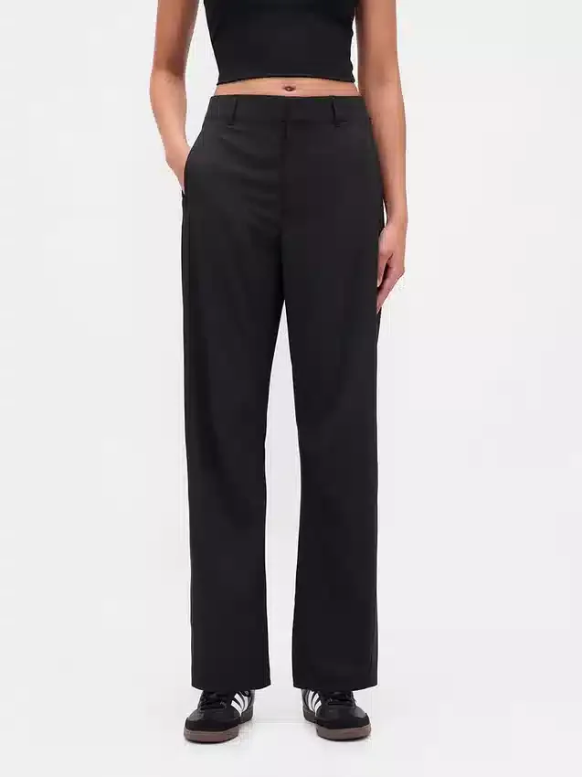 Pantaloni a zampa GapFit Tech a vita alta