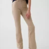 Pantaloni a zampa in tessuto Ponte per uniforme da bambino