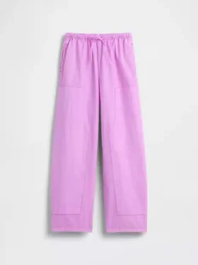 Pantaloni a zampa per bambini con doppio rinforzo sulle ginocchia