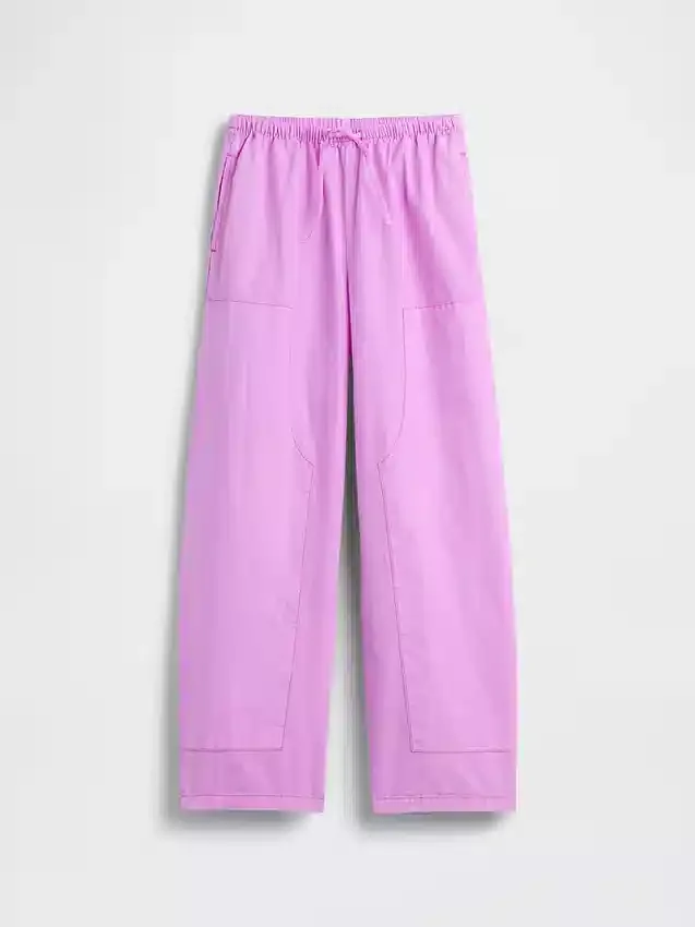 Pantaloni a zampa per bambini con doppio rinforzo sulle ginocchia
