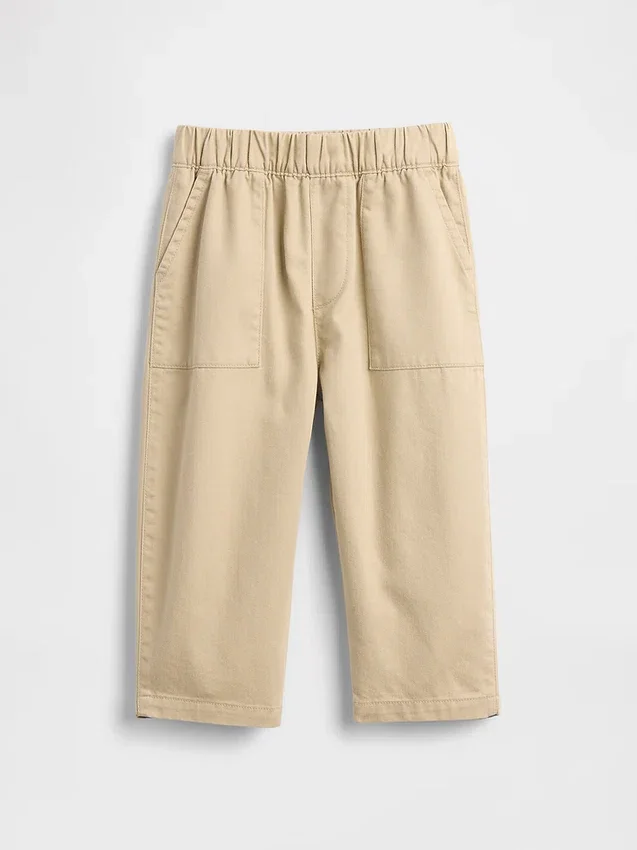 Pantaloni a zampa ultra morbidi con elastico in vita per neonato & bebè