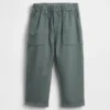 Pantaloni a zampa ultra morbidi con elastico in vita per neonato & bebè