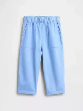 Pantaloni a zampa ultra morbidi con elastico in vita per neonato & bebè