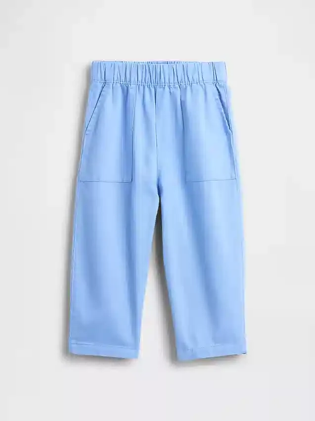 Pantaloni a zampa ultra morbidi con elastico in vita per neonato & bebè