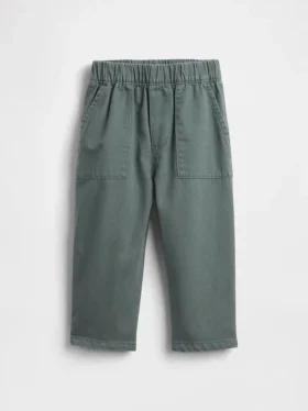 Pantaloni a zampa ultra morbidi con elastico in vita per neonato & bebè