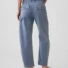 Pantaloni alla caviglia utility a vita media