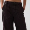 Pantaloni alla caviglia utility a vita media