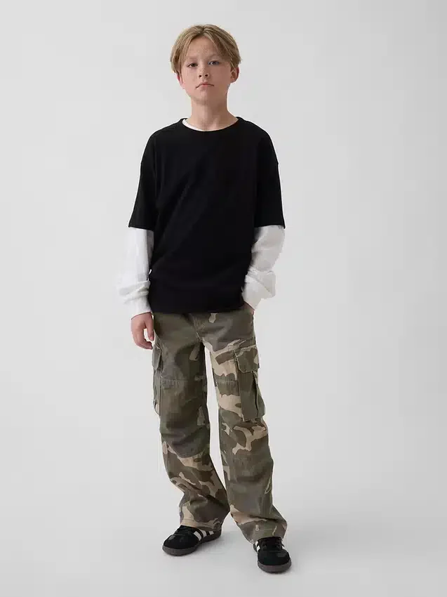 Pantaloni cargo comodi per bambini