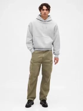 Pantaloni cargo larghi