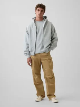 Pantaloni cargo larghi