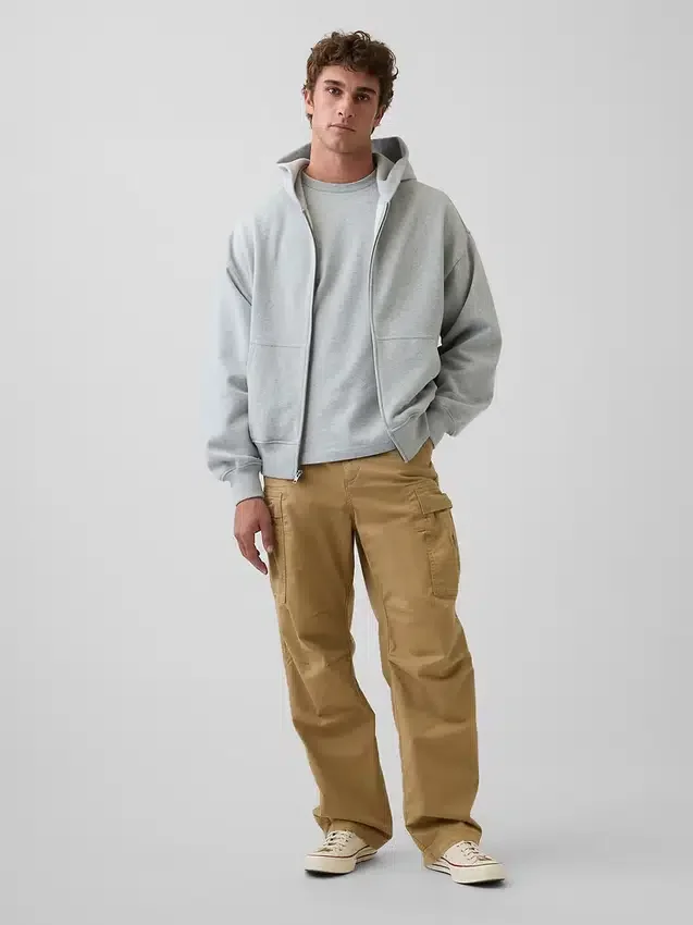 Pantaloni cargo larghi
