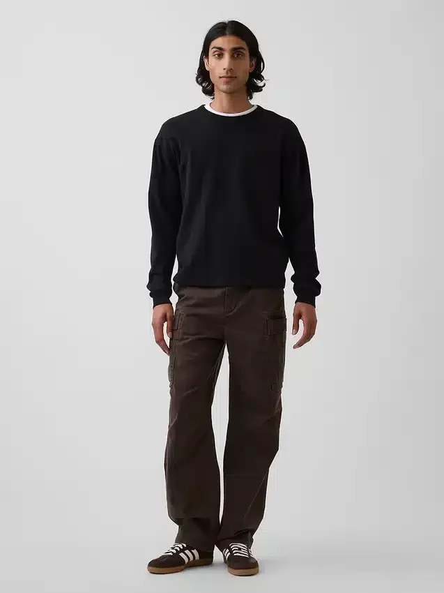 Pantaloni cargo larghi