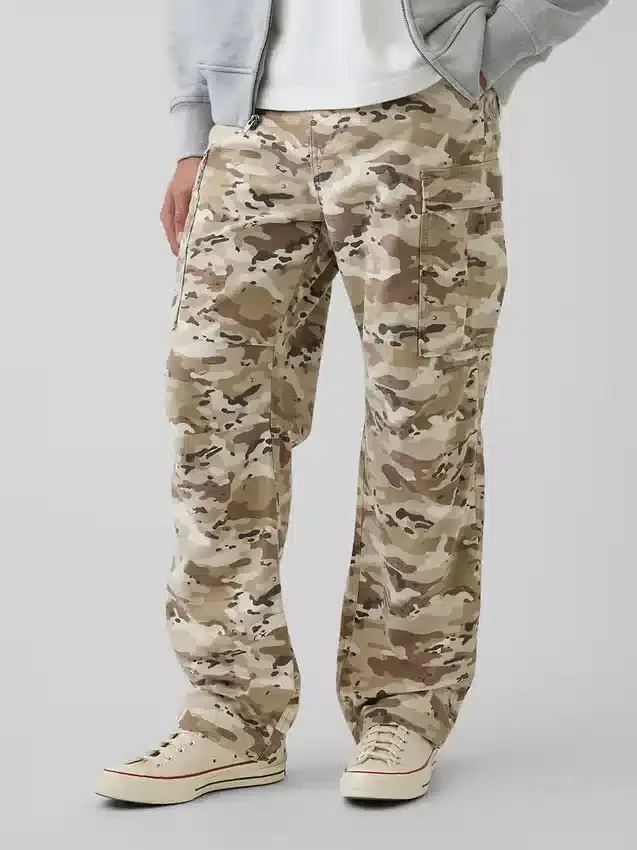 Pantaloni cargo larghi