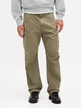 Pantaloni cargo larghi