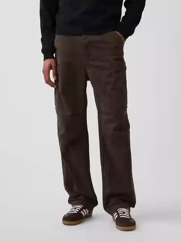 Pantaloni cargo larghi