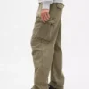 Pantaloni cargo larghi