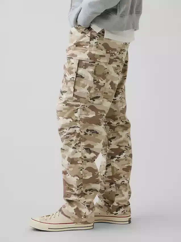 Pantaloni cargo larghi