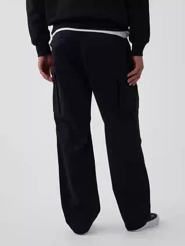 Pantaloni cargo larghi