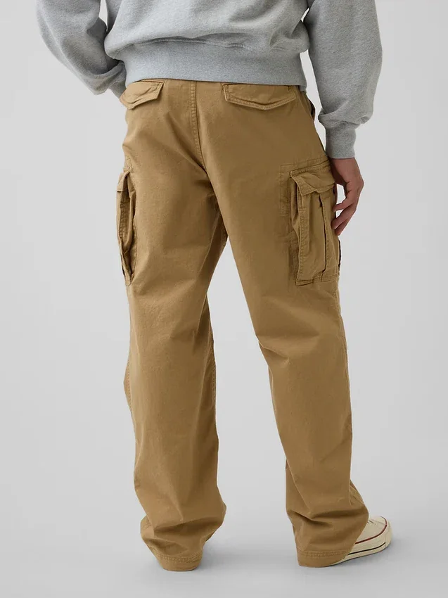 Pantaloni cargo larghi