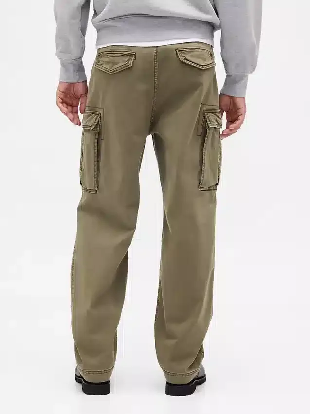 Pantaloni cargo larghi