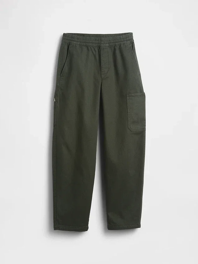 Pantaloni cargo larghi e affusolati per bambini