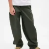 Pantaloni cargo larghi e affusolati per bambini