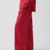 Pantaloni comodi a gamba larga in misto lino