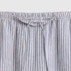 Pantaloni comodi a gamba larga in misto lino