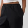 Pantaloni comodi a gamba larga in misto lino