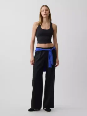 Pantaloni comodi a vita bassa GapFit Tech