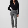 Pantaloni corti a vita alta in maglia doppia