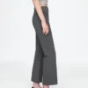 Pantaloni corti a vita alta in maglia doppia