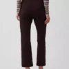 Pantaloni corti a vita alta in maglia doppia