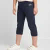 Pantaloni corti da felpa con logo decorato