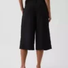 Pantaloni culotte a vita bassa
