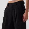 Pantaloni culotte a vita bassa
