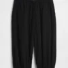 Pantaloni culotte in garza di cotone