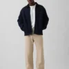 Pantaloni da carpentiere in tela ampia anni ’90 con rinforzi sulle ginocchia