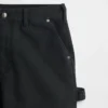 Pantaloni da carpentiere in tela ampia anni ’90 con rinforzi sulle ginocchia