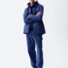 Pantaloni da carpentiere in tela ampia anni ’90 con rinforzi sulle ginocchia