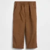 Pantaloni da carpentiere larghi con doppio rinforzo sulle ginocchia, da infilare, per bambini piccoli