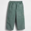 Pantaloni da carpentiere larghi con doppio rinforzo sulle ginocchia, da infilare, per bambini piccoli
