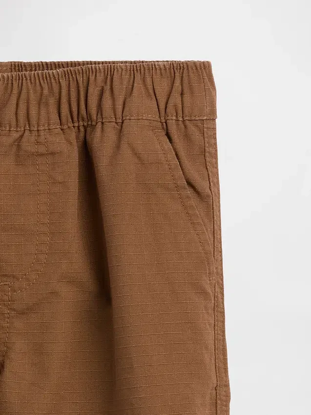 Pantaloni da carpentiere larghi con doppio rinforzo sulle ginocchia, da infilare, per bambini piccoli