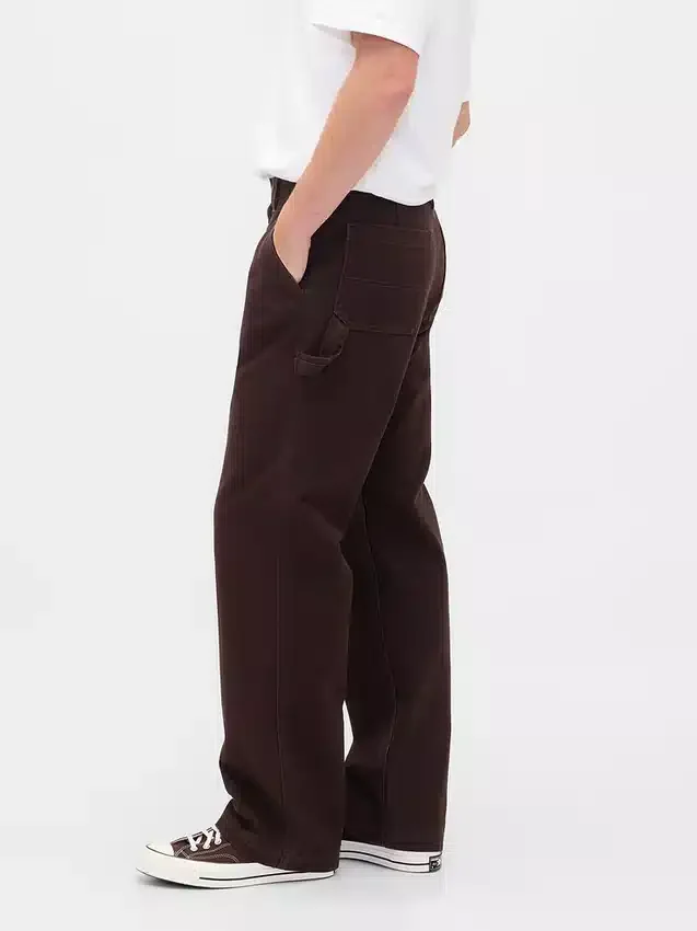 Pantaloni da carpentiere larghi in tela stile anni '90