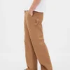 Pantaloni da carpentiere larghi in tela stile anni '90