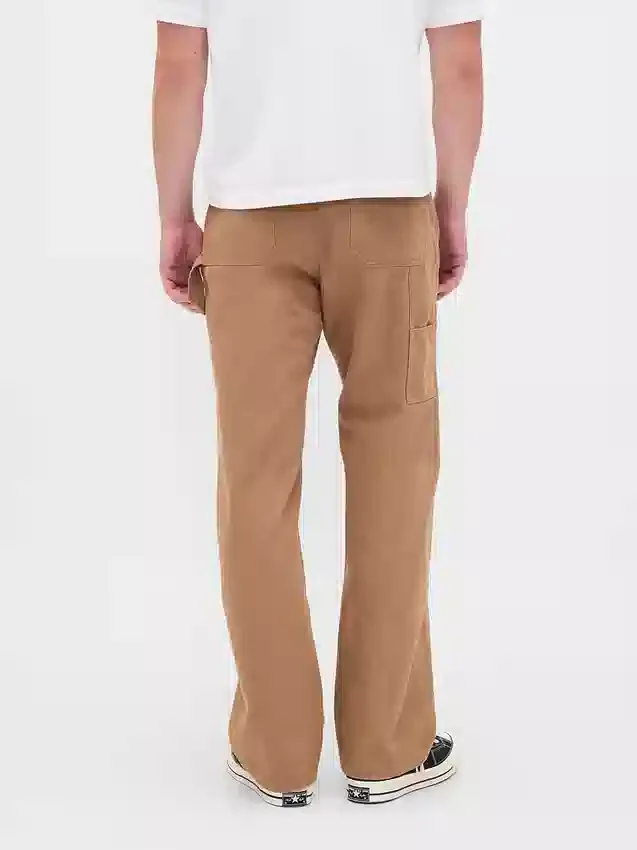 Pantaloni da carpentiere larghi in tela stile anni '90