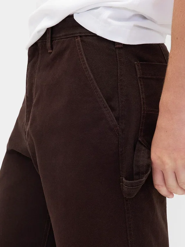 Pantaloni da carpentiere larghi in tela stile anni '90
